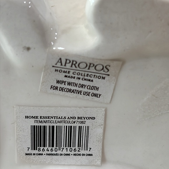 Ceramic giraffe planter - Picture 4 of 6